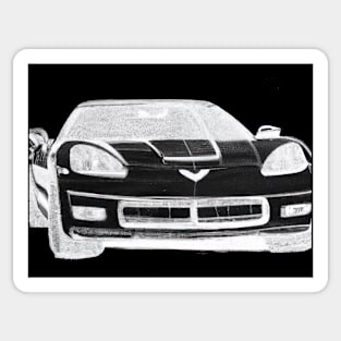 Chevrolet Corvette C6 Sticker